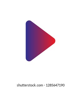 button player vector icon