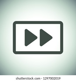 button player vector icon