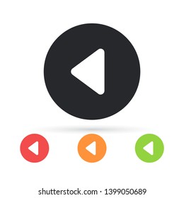 button player vector icon. lorem ipsum Flat Design JPG