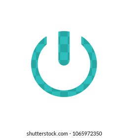 button power logo template