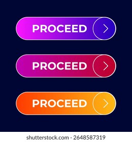 button Proceed gradient set vector
Vector set gradient button