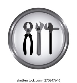 button repair design, vector illustration eps10 graphic 