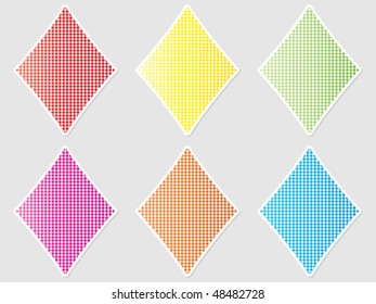 button rhombus