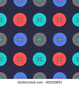 button seamless pattern background