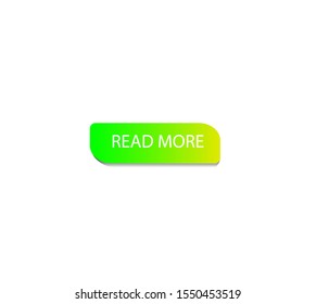Button with simple text read more. Gradient designed color.