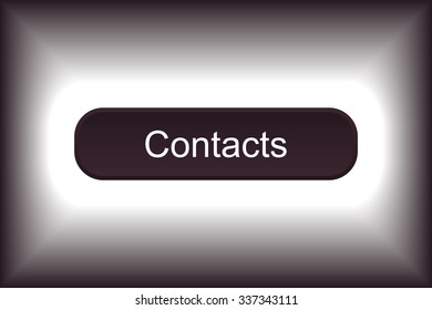 button for a site. Contacts, icon. vector design