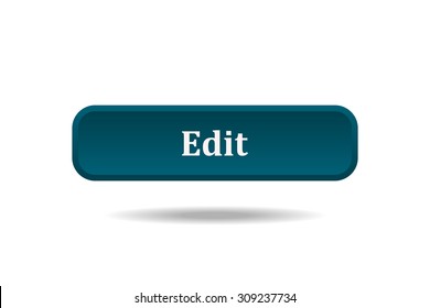 button for a site. Edit, icon. vector design