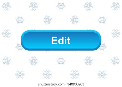button for a site. Edit, icon. vector design