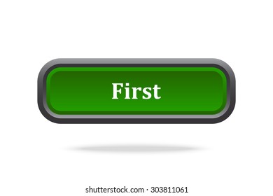 button for a site. First, icon. vector design