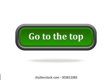 button for a site. Go to the top, icon. vector design