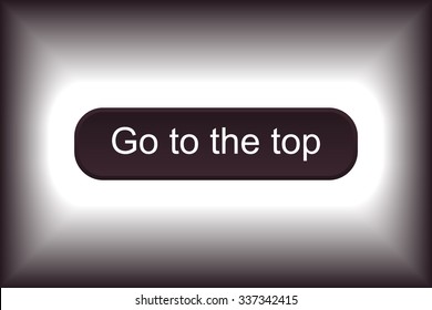 button for a site. Go to the top, icon. vector design