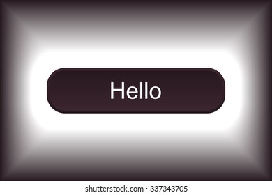 button for a site. Hello, icon. vector design