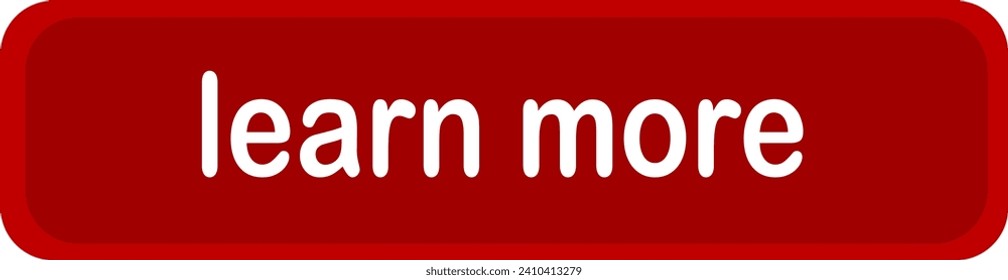 Button for a site, learn more icon. Replaceable vector design.