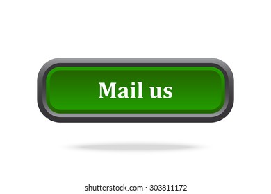 button for a site. Mail us, icon. vector design