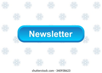 button for a site. Newsletter, icon. vector design