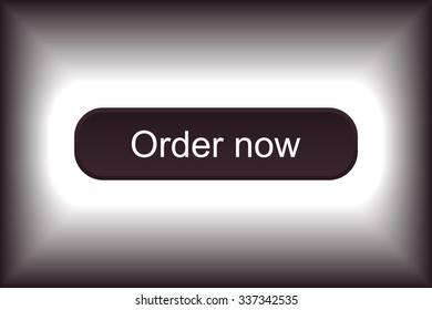 button for a site. Order now, icon. vector design