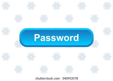 button for a site. Password, icon. vector design