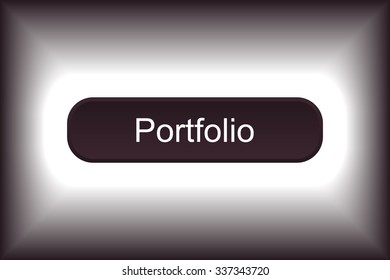 button for a site. Portfolio, icon. vector design