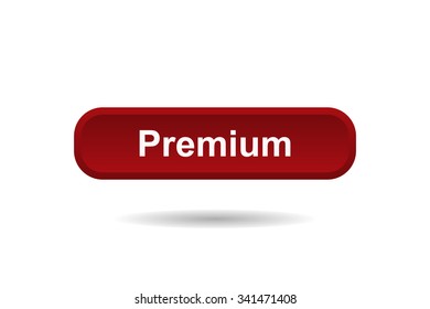 button for a site. Premium, icon. vector design