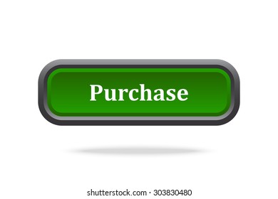 button for a site. Purchase, icon. vector design