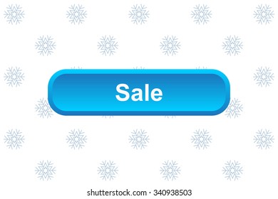 button for a site. Sale, icon. vector design