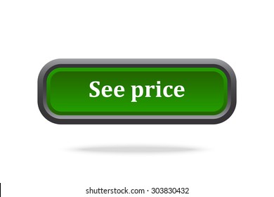 button for a site. See price, icon. vector design