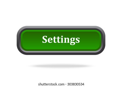 button for a site. Settings, icon. vector design