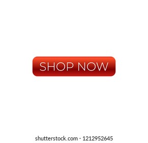 Button For A Site. Shop Now, Icon. Vector Design