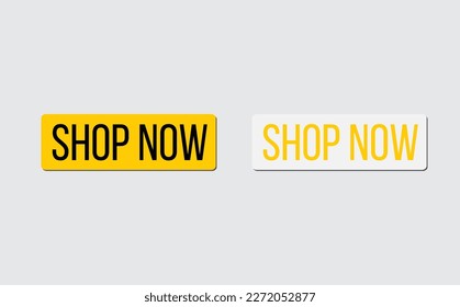 button for a site. Shop Now button, Shop Now icon