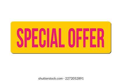button for a site. special offer button, special offer icon