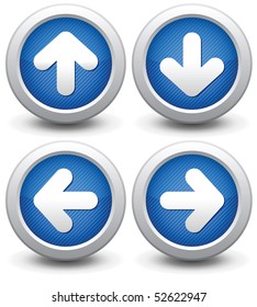 Button for a site web. A vector illustration, it is easy to edit and change.