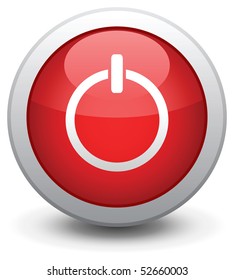 Button for a site web. A vector illustration, it is easy to edit and change.