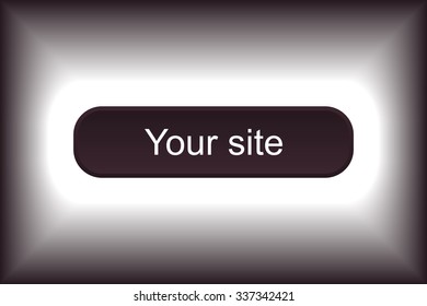 button for a site. Your site, icon. vector design