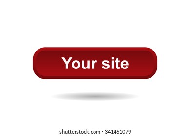 button for a site. Your site, icon. vector design