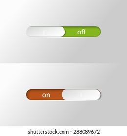 button slider on off