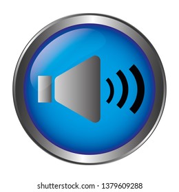 Button with speaker