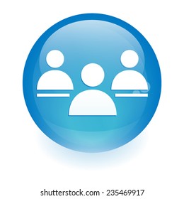 Button sphere group sign