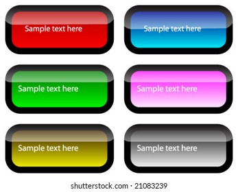 button with text