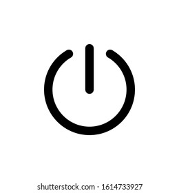 button turn on or off icon design vector template