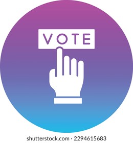 Button vector icon. Can be used for printing, mobile and web applications.