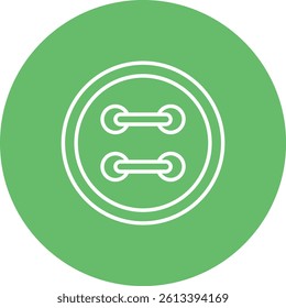 Button vector icon. Can be used for printing, mobile and web applications.