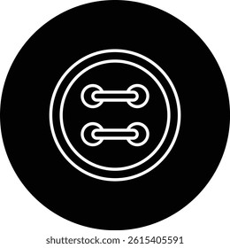 Button vector icon. Can be used for printing, mobile and web applications.