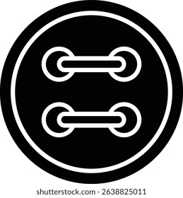 Button vector icon. Can be used for printing, mobile and web applications.