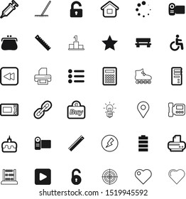 button vector icon set such as: gps, podium, user, geo, view, dropdown, destination, birthday, agriculture, thunderbolt, pharmacy, goal, electronic, shoe, charge, pc, prize, blue, point, control