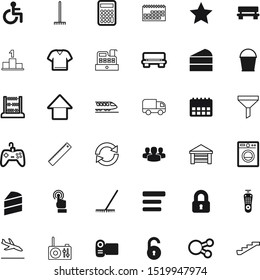 button vector icon set such as: stars, tourism, trash, pedestal, connection, chair, fm, sound, wash, safe, challenge, wave, device, liquid, piece, display, disability, arrival, ceremony, structure