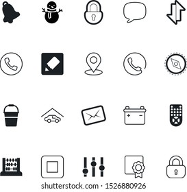 button vector icon set such as: contour, drawing, rosette, handbell, mathematical, mark, garage, cleanup, reverse, closeup, traditional, pot, marker, change, antique, roof, location, notes, volume