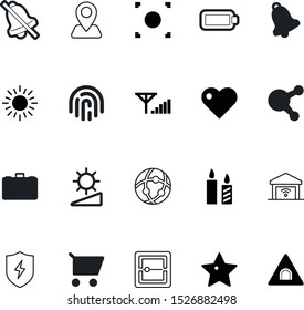 button vector icon set such as: style, call, logistic, sale, finger, key, service, multimedia, danger, birthday, remote, play, brief, digital, tag, candle, basket, interface, notification, gate