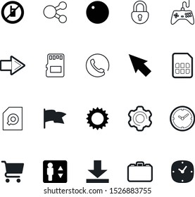button vector icon set such as: luggage, suitcase, real, mark, label, light, click, safe, abstract, accessory, phones, shop, ban, mouse, estate, flash, weather, engine, sd, paper, up, magnifier