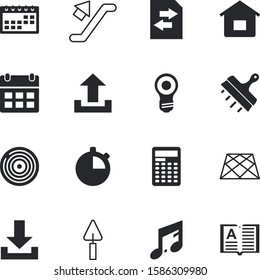 button vector icon set such as: interval, vertical, vacancy, energy, network, dart, book, stopwatch, screen, sharing, stop, clock, safety, perfection, read, hand, yellow, shine, minute, repair, fix