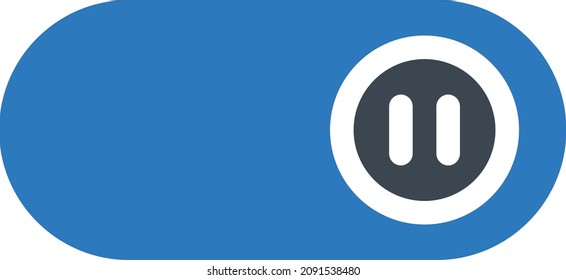 button vector illustration isolated on a transparent background. glyph vector icons for concept or web graphics.